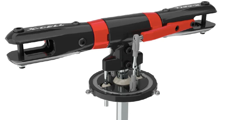 137-112 SUKARA HPC2 Rotor Head with DSD Swash Plate, Whiplash V2 Conversion Set