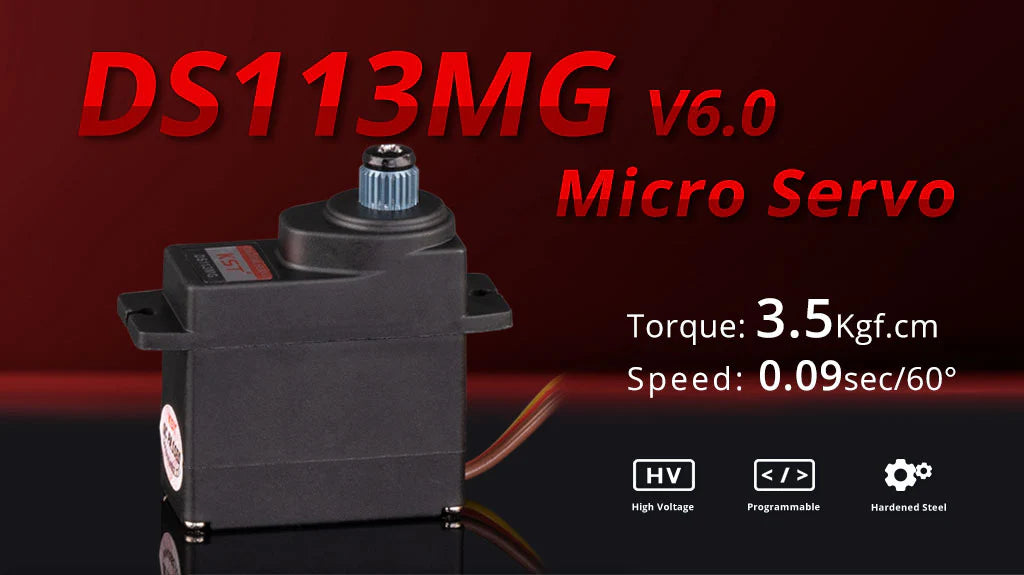 DS113MG V6.0 Digital Metal Gear Micro Servo 3.5kg