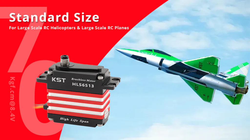 Special order HLS6513 HV Standard 4-Pole Brushless Digital Metal Gear 6BB Servo with Contactless Hall Sensors