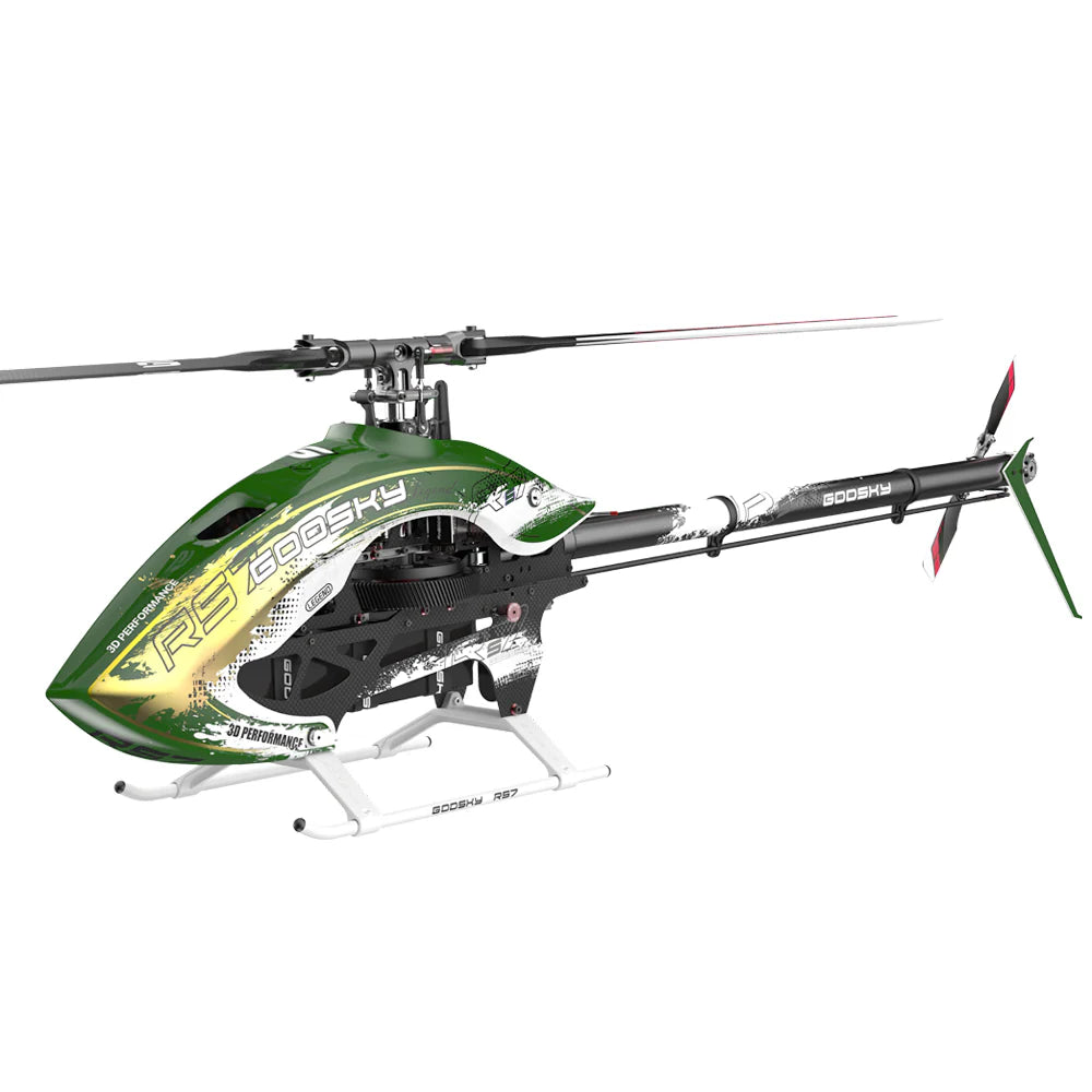 Electronics Goosky RS7 ULTRA Helicopter Kit w/o Blades - Green