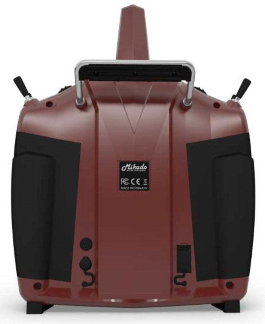 05624 VBar Control EVO+ Lava Red NEW: Fully digital gimbals