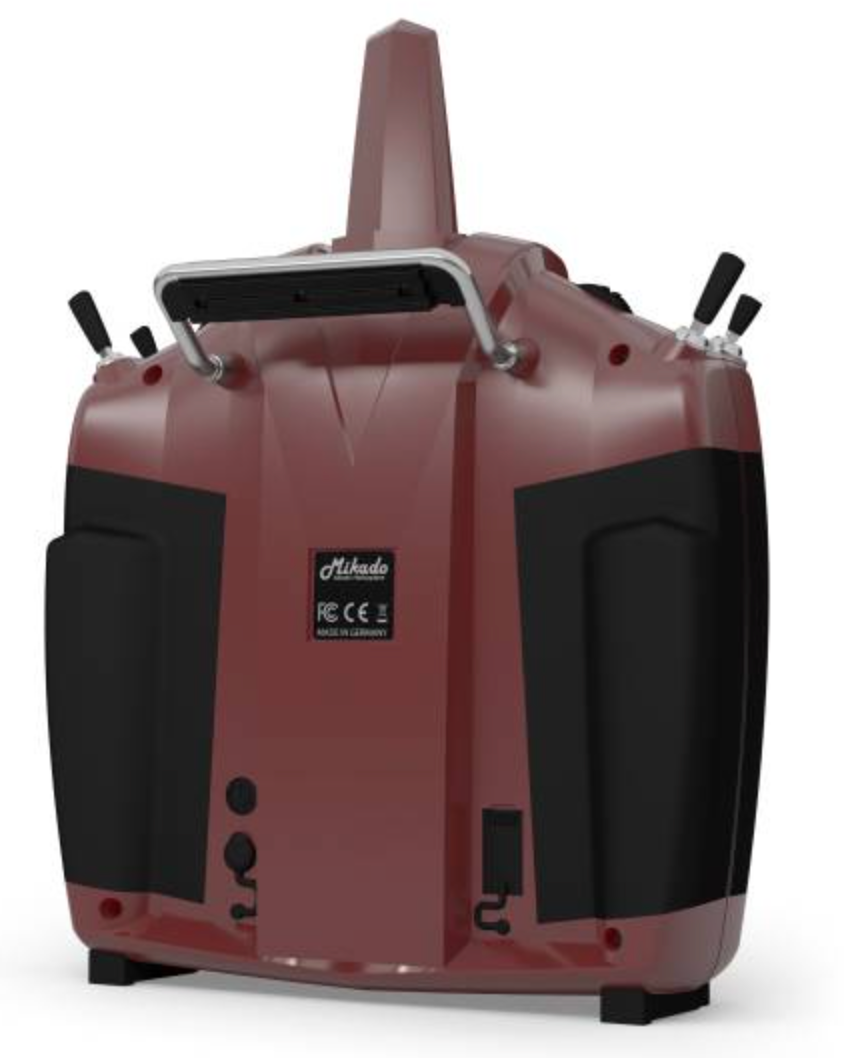 05624 VBar Control EVO+ Lava Red NEW: Fully digital gimbals