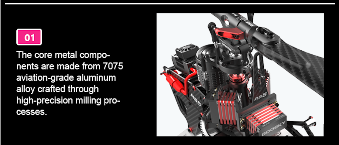 Goosky Legend RS5 Kit Pink version Without Blade NEW