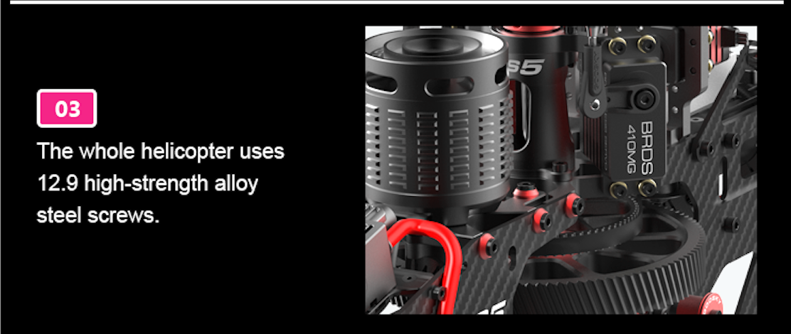 Goosky Legend RS5 Kit Pink version Without Blade NEW