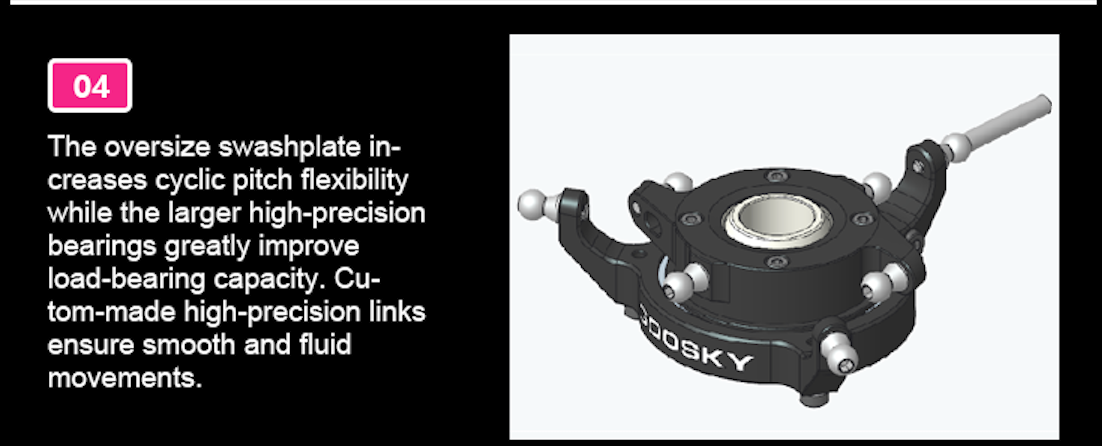 Goosky Legend RS5 Kit Pink version Without Blade NEW