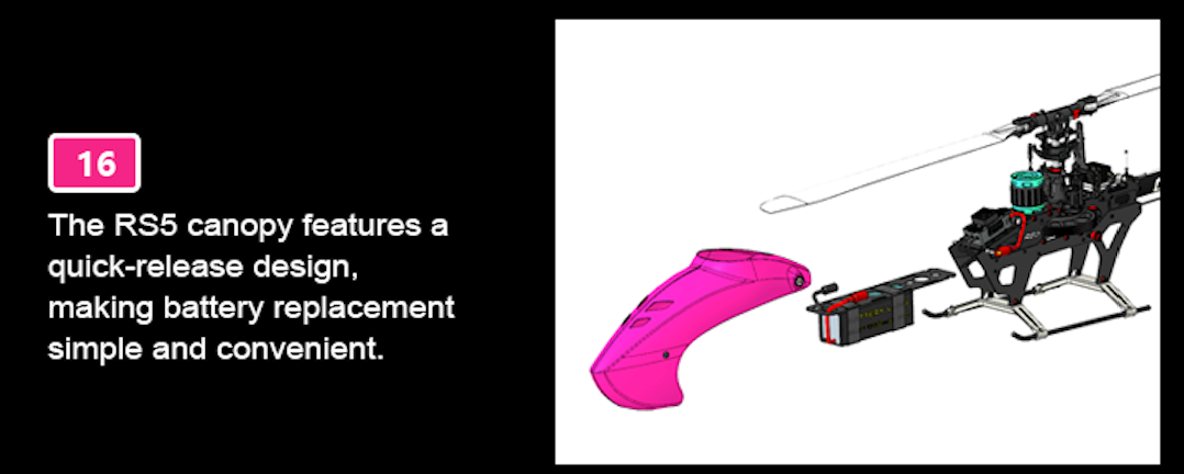 Goosky Legend RS5 Kit Pink version Without Blade NEW