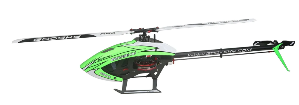 BAF020014 Goosky Legend RS4 Venom Helicopter COMBO w/ 80A ESC - Green