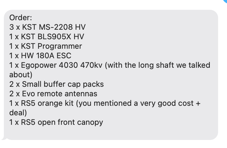 Special order HLS6513 HV Standard 4-Pole Brushless Digital Metal Gear 6BB Servo with Contactless Hall Sensors