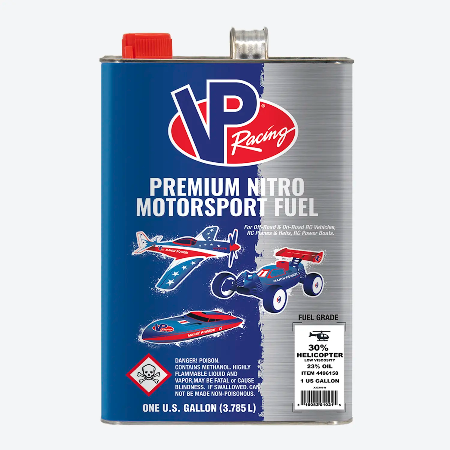 VP RC Helicopter Fuel: 30% Heli / 23% Low-Viscosity Oil