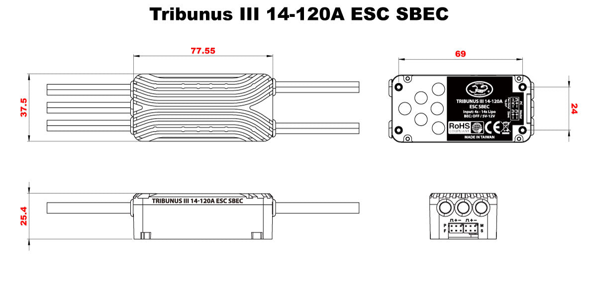 Scorpion Tribunus III 14-120A ESC SBEC