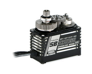 SAVSB3290SG-BE High Torque, High Voltage Brushless Servo, Black, 0.11sec/1041.6 oz/in @ 8.4V