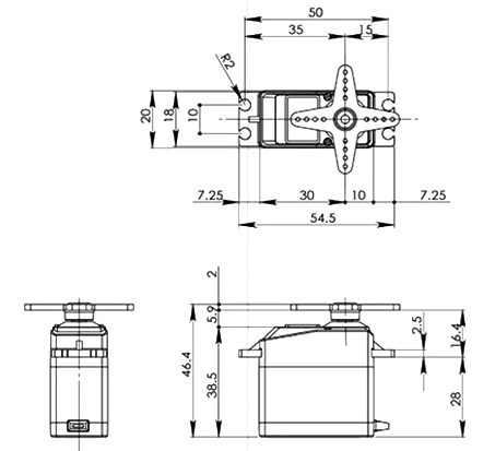 HBL669 MKS Servo