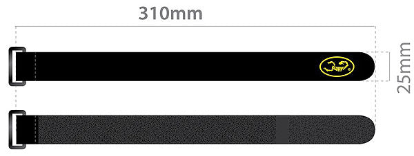 Scorpion Lock Strap 3-pack, Large