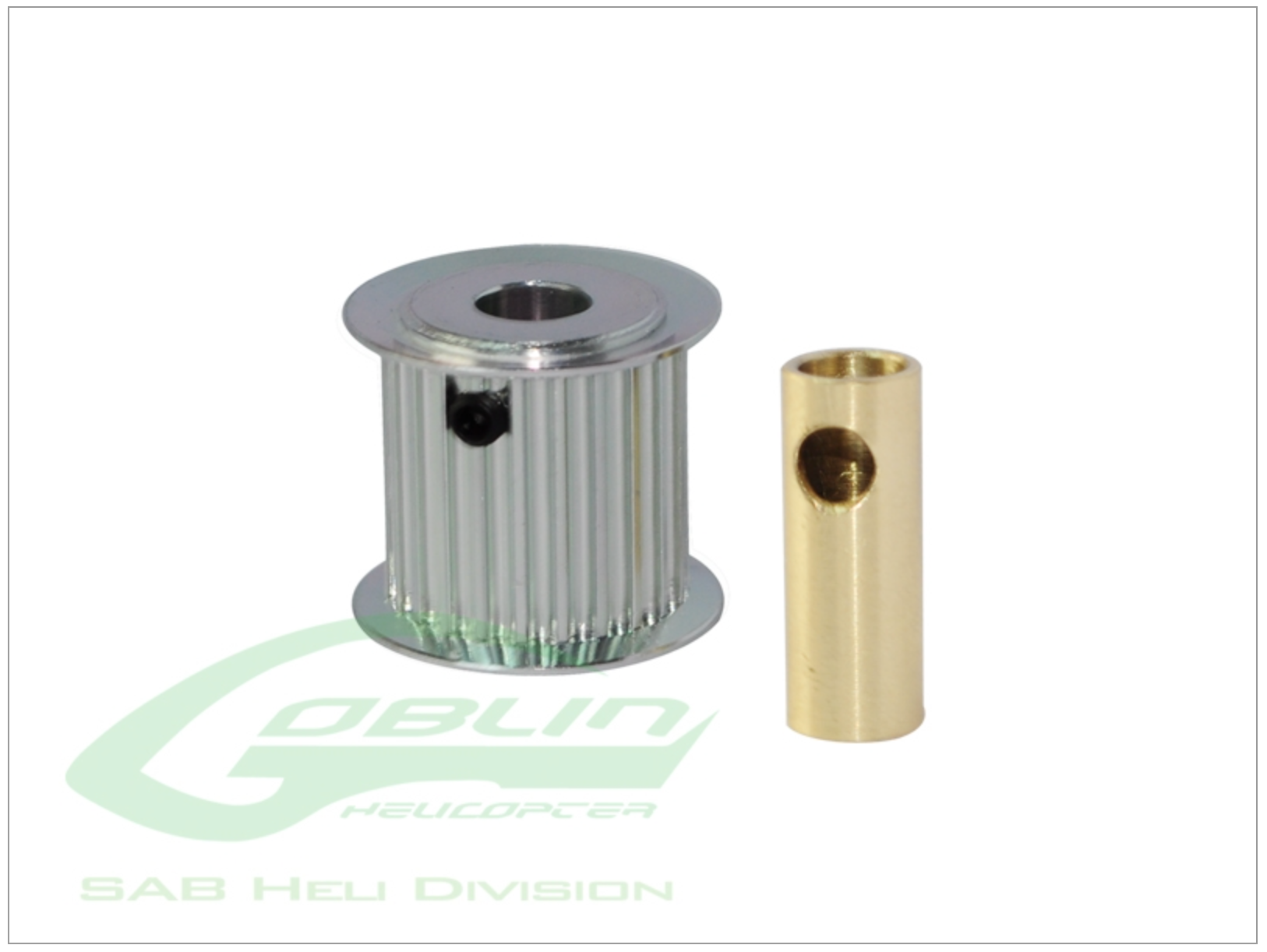 H0175-23-S Aluminum Motor Pulley 23T (for 6/8mm motor shaft)