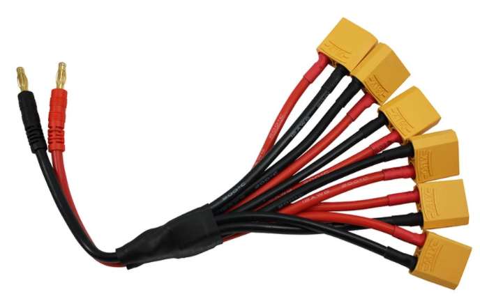 Parallel (6x) XT90 Charge Cable