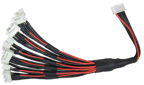 2S (3 wires) JST-XH - Parallel (6x) Balance Adapter