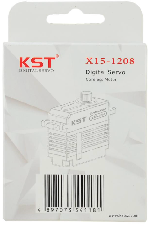 KST X15-1208 MINI CORELESS SERVO (Swash-Plate)