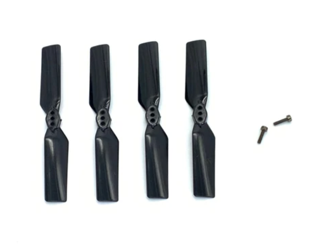 OMPHOBBY M2 3D Helicopter Tail blade-Black OSHM2038