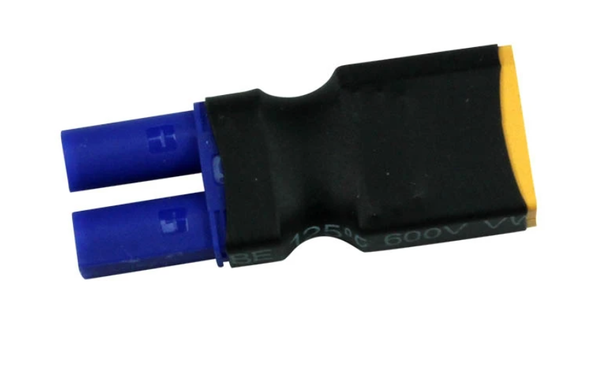 Male EC5 to Female XT90 Compact Converter