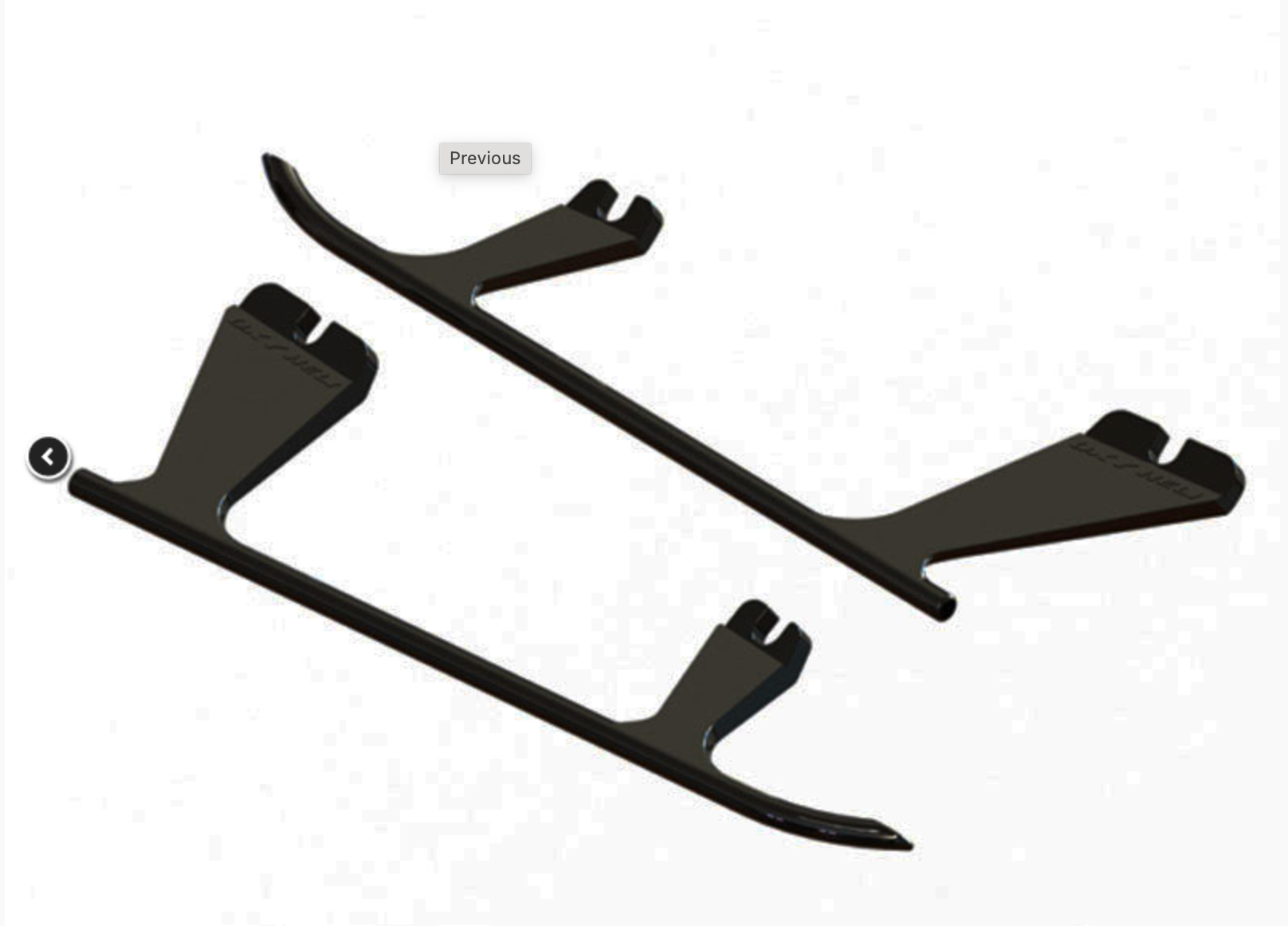 SP-OXY2-023 - OXY2 Landing Skid, Left / Right - Black