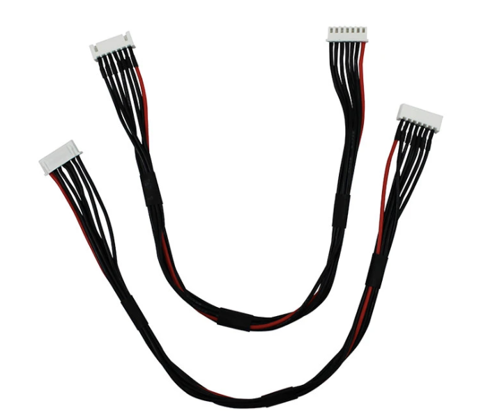 Balance Lead Extensions Two 12" 6S balance lead extensions (7 Wires)