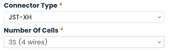 Balance Lead Extensions JST-XH / 3S 4 Wires