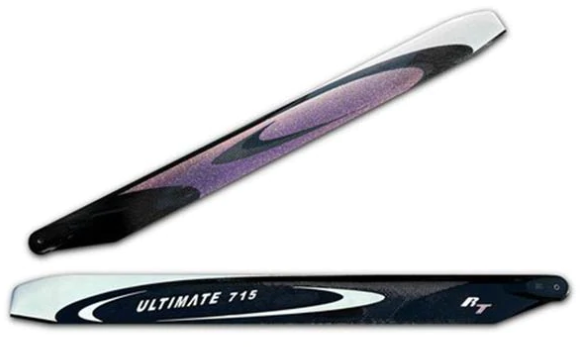 RotorTech 715mm "Ultimate" Flybarless Main Blade Set