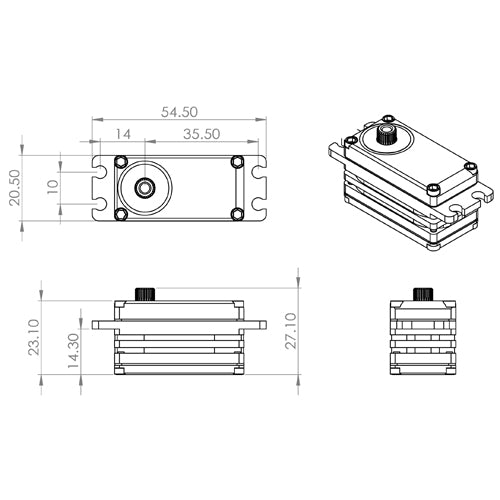 HBL599SL MKS Servo