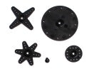 SH 21M Savox Micro Servo Horn Set, for Metal Gear Servos