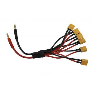 Parallel (6x) XT60 Charge Cable