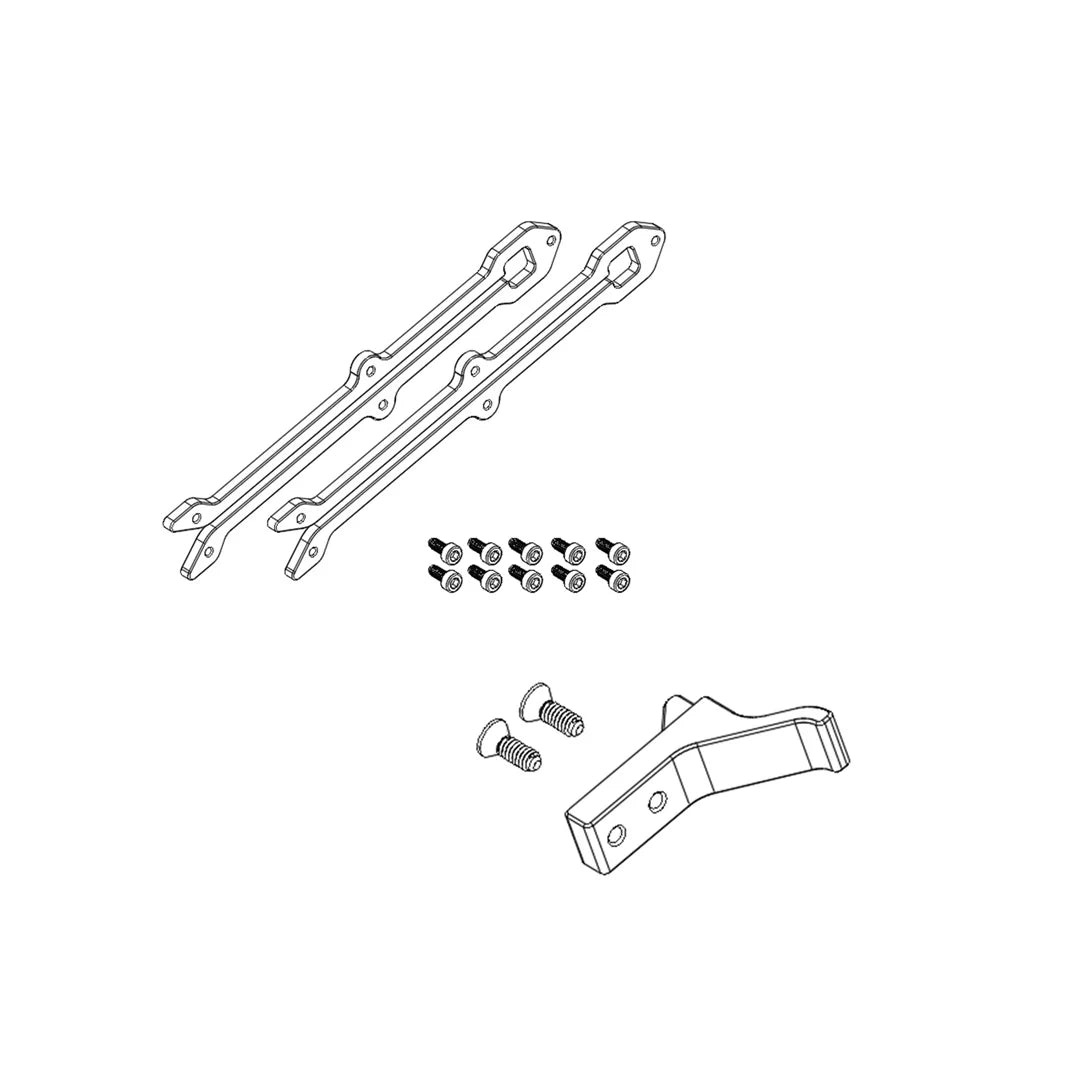 GT020212  Goosky RS4 Battery Slide Rail Upgrading Parts Set