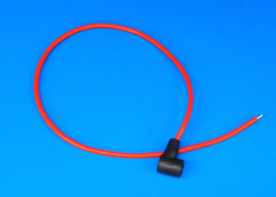 4600-61 Nitro Engine Glow Plug Connector, 90°, Spring self locking, 30cm - Pack of 1