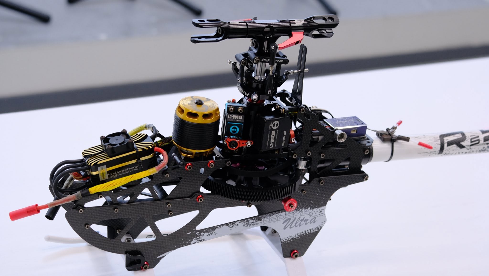 Pre-Orders Now Open Goosky Legend RS5 ULTRA Helicopter Kit - Danxia Orange / Without Blades