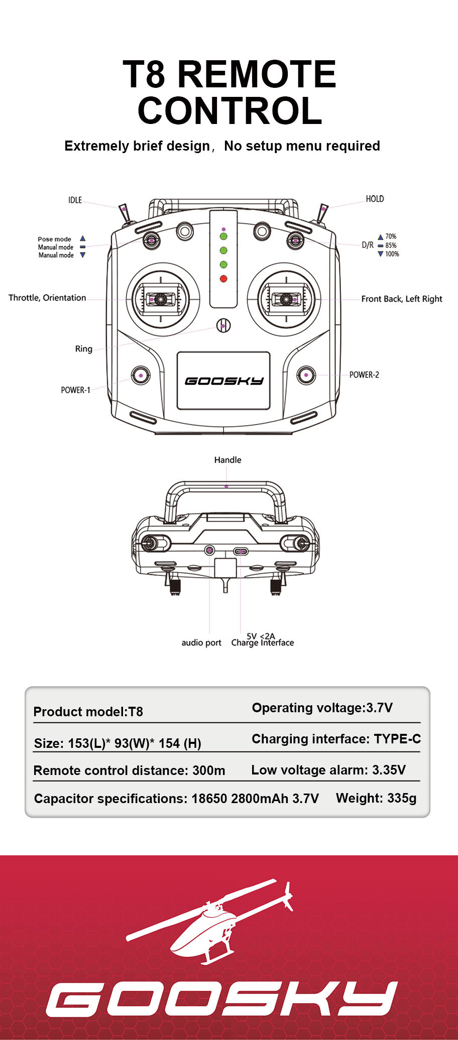 New S1 Heli is now available! Pre-Order BNF