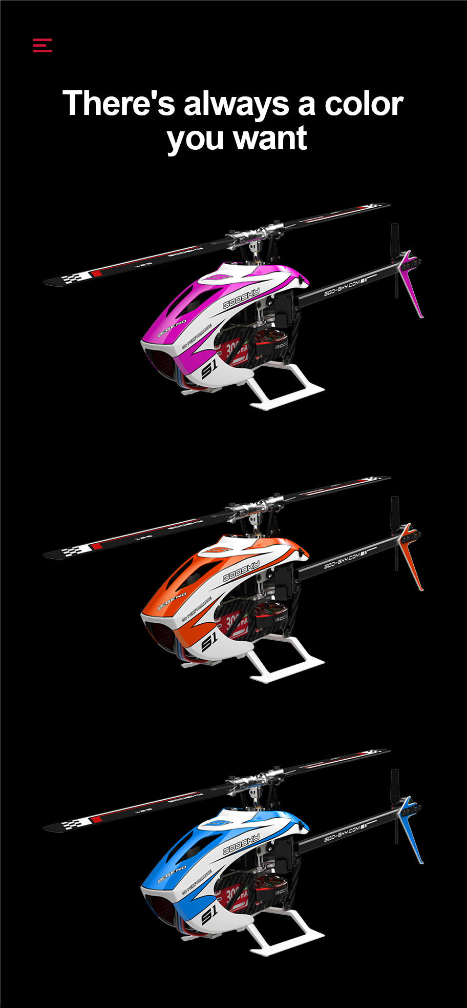 New S1 Heli is now available! Pre-Order RTF