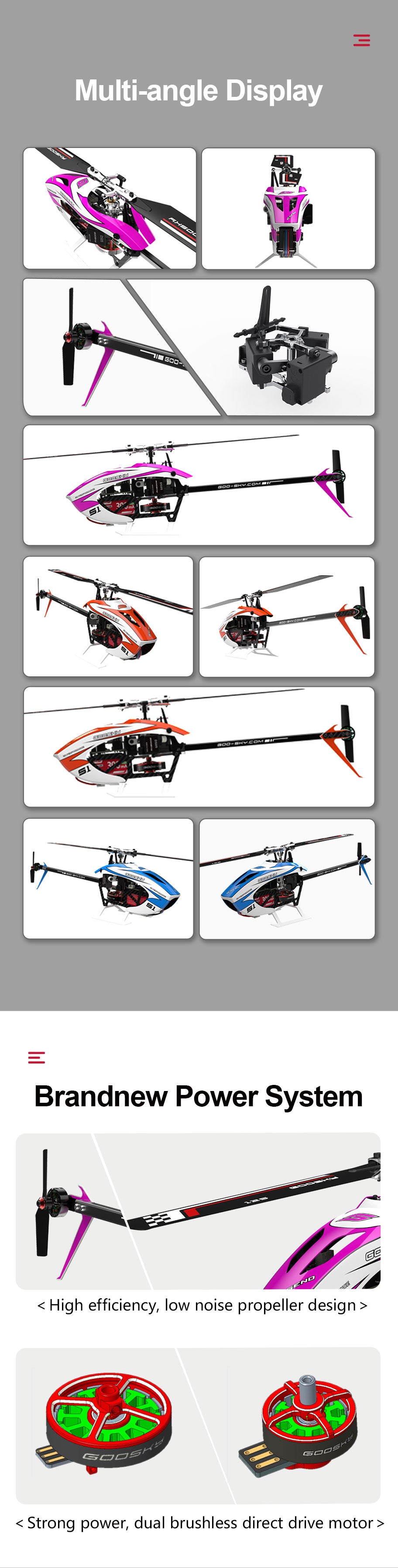New S1 Heli is now available! Pre-Order BNF