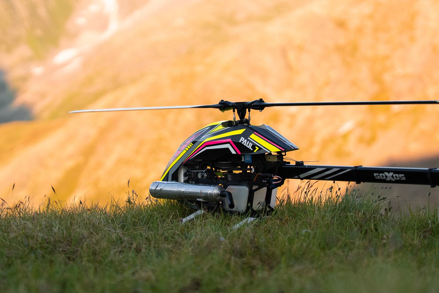 Pre-Ordering open 8877-1 soXos PAUL 7 Nitro w/o Blades / Yellow