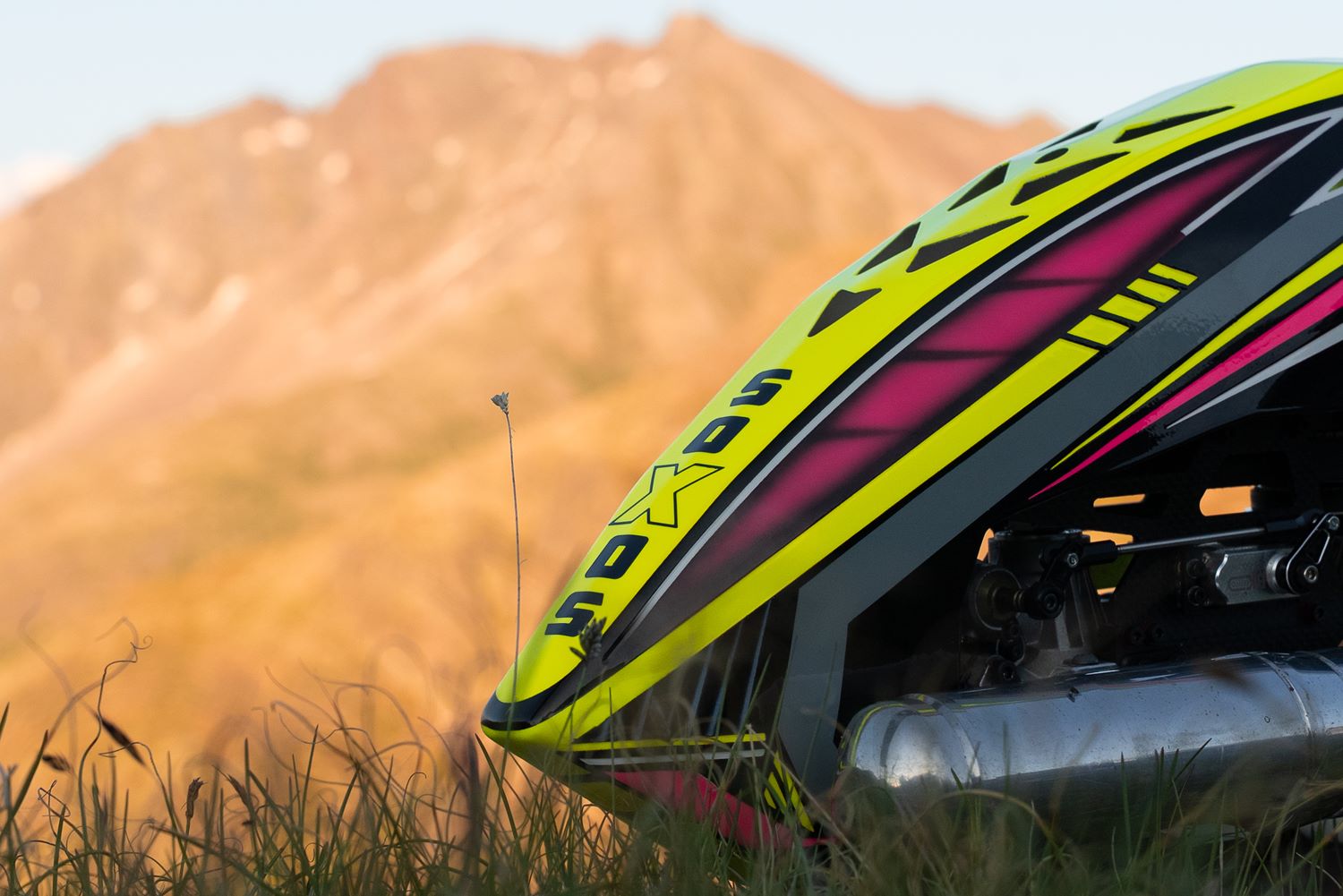 Pre-Ordering open 8877-1 soXos PAUL 7 Nitro w/o Blades / Yellow