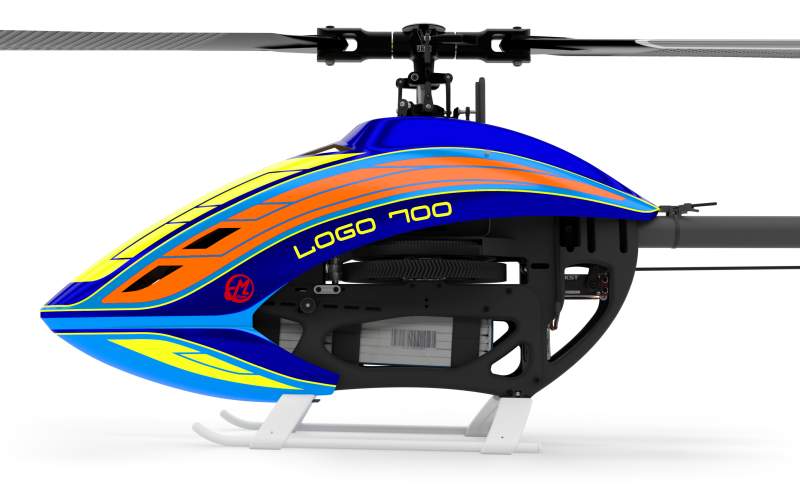 LOGO 700 V2, With VTX 697 Blades