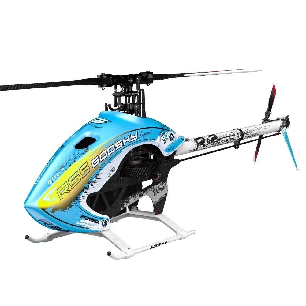 Pre-Orders Now Open Goosky Legend RS5 ULTRA Helicopter Kit - Danxia Orange / Without Blades