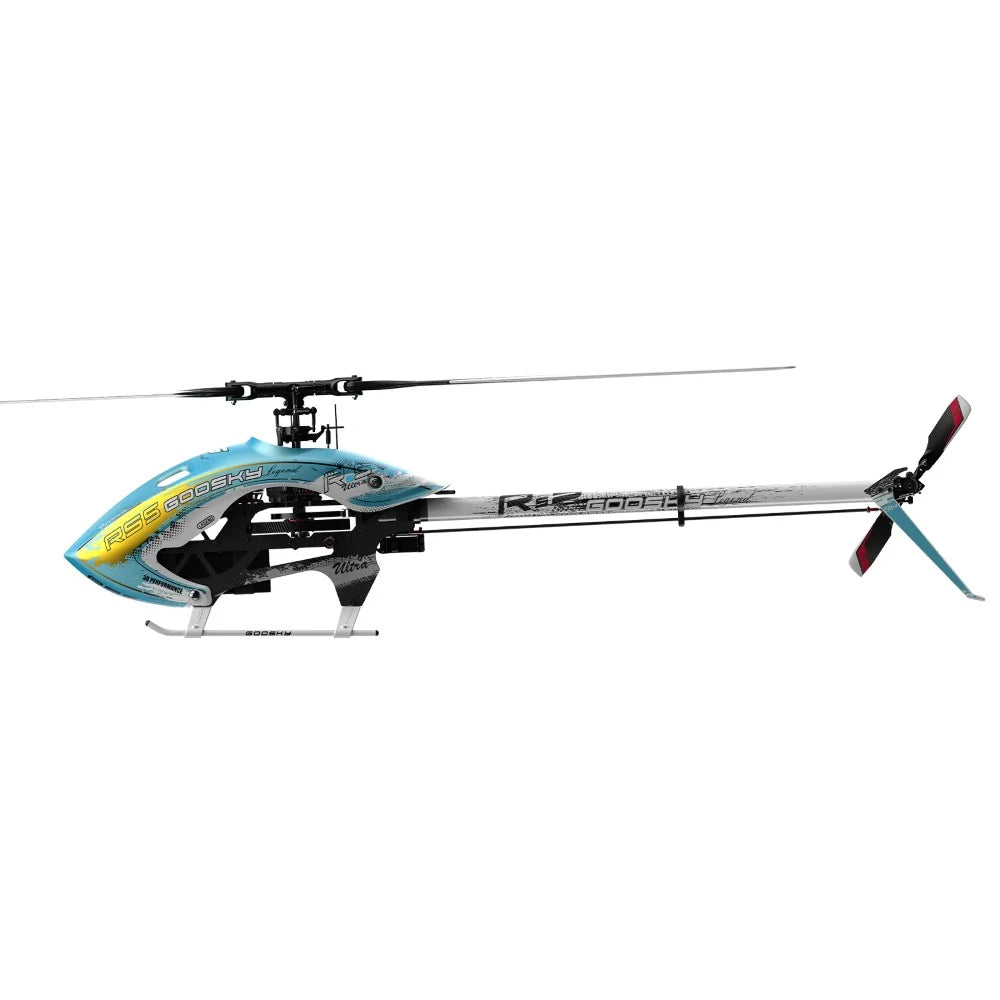 Pre-Orders Now Open Goosky Legend RS5 ULTRA Helicopter Kit - Danxia Orange / Without Blades