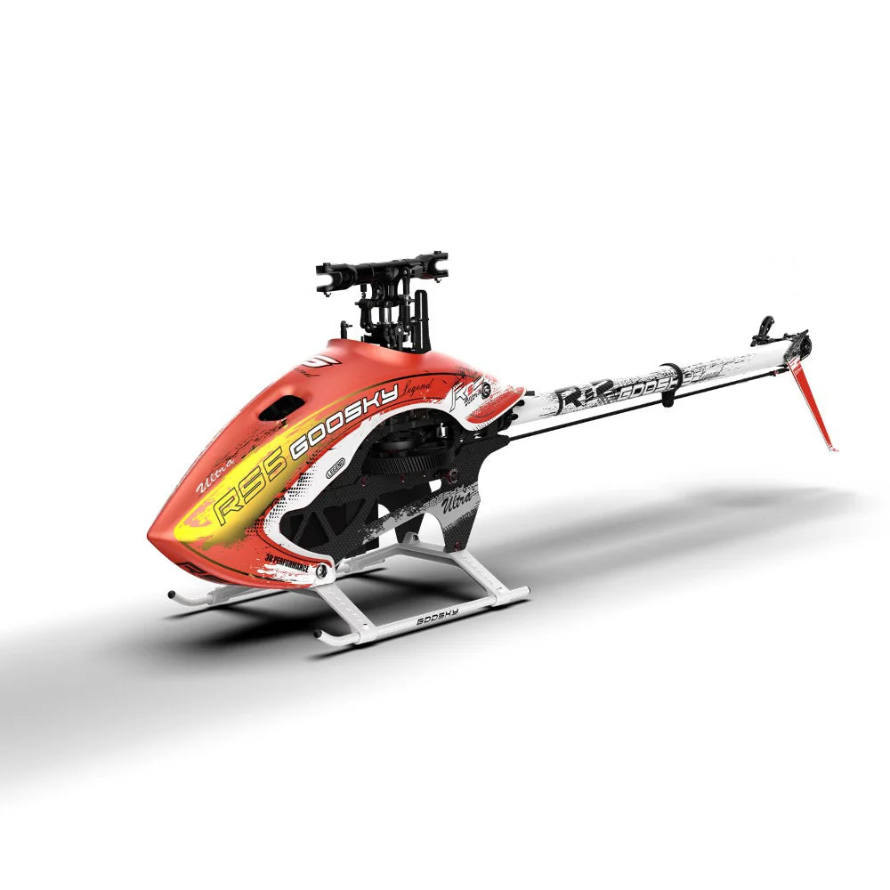 Pre-Orders Now Open Goosky Legend RS5 ULTRA Helicopter Kit - Danxia Orange / Without Blades