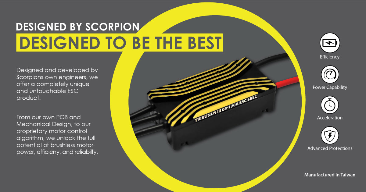 Scorpion Tribunus III 08-120A ESC SBEC