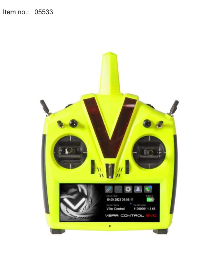 5533 VBar Control EVO, neon-yellow