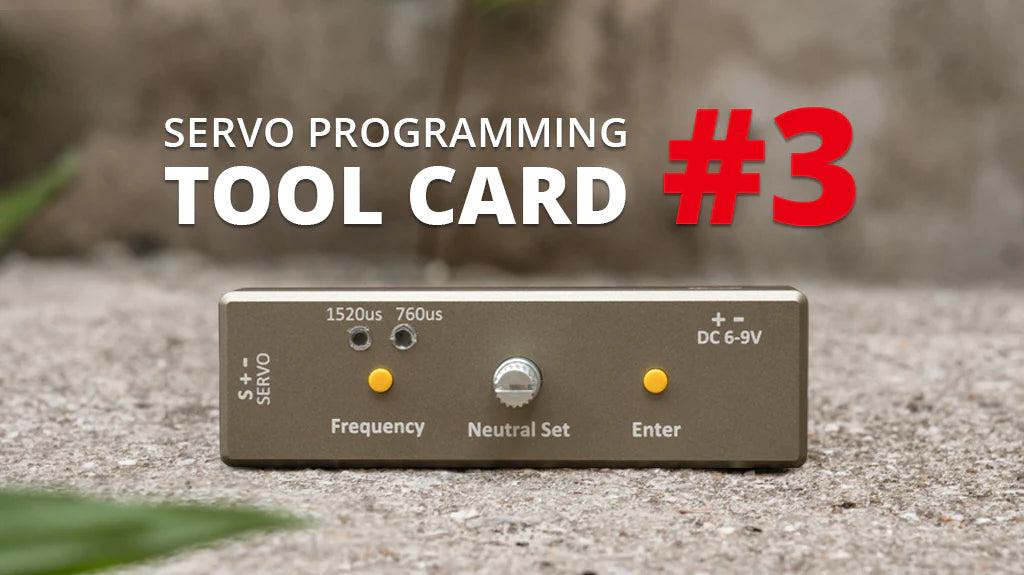 KST Servo Programming Tool Card #3 programming device for KST V6.0 and V8.0 servos,