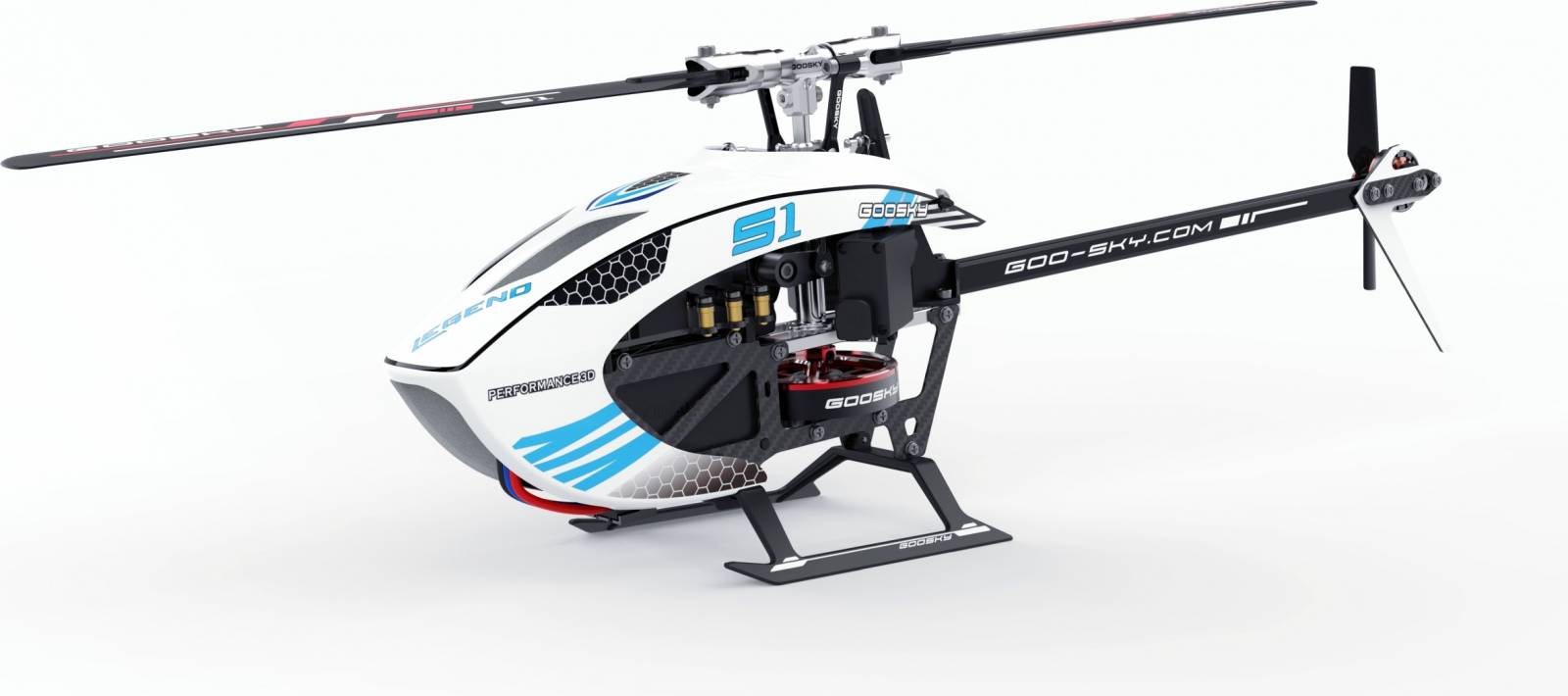 Goosky S1 Micro Helicopter RTF Kit - White