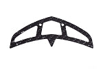 HORIZONTAL STABILIZER, CARBON LOGO 600 3D