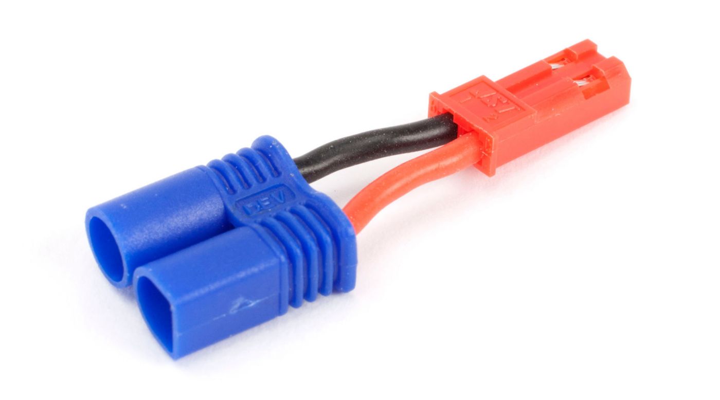 EC2 Device to JST Battery, 15mm, 20AWG