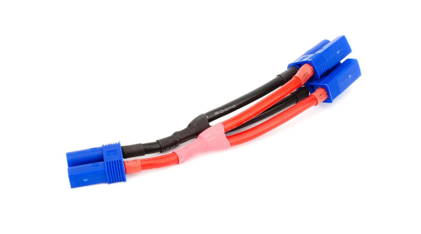 EC5 Battery Parallel Y- Harness, 10 AWG