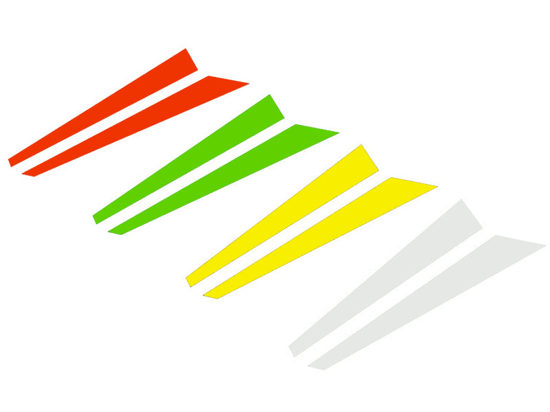 OXY4 - Vertical Fin Sticker